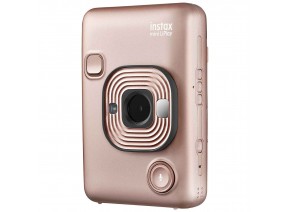 FUJIFILM INSTAX Mini LiPlay Hybrid Instant Camera (Blush Gold)