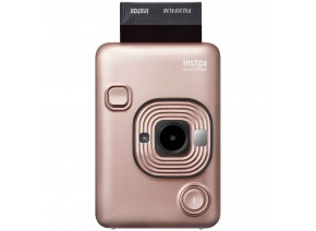 FUJIFILM INSTAX Mini LiPlay Hybrid Instant Camera (Blush Gold)