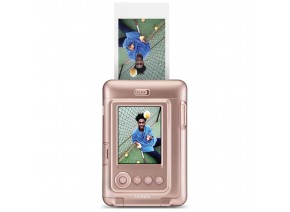 FUJIFILM INSTAX Mini LiPlay Hybrid Instant Camera (Blush Gold)