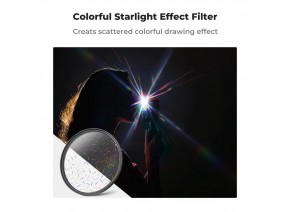 K&F Concept Colorful Streak Special Effects Filter 82mm KF01.2686