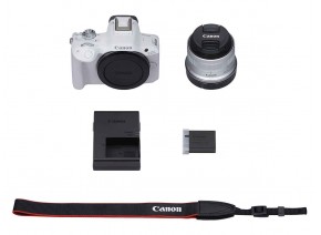 Canon EOS R50 18-45mm IS STM - White