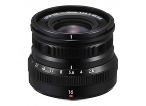 Fujinon XF 16mm f/2.8 R WR - Black