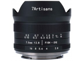 7artisans Photoelectric 7.5mm f/2.8 za Sony E-Mount