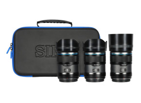 SIRUI Sniper Series F1.2 APS-C Frame Autofocus Lens Set 23mm+33mm+56mm Sony E black