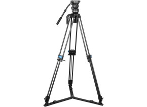 SQ75 Rapid System Heavy Duty Carbon Fiber Video Tripod Kit With VHS-10 Professional Fluid Head