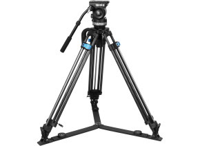 SQ75 Rapid System Heavy Duty Carbon Fiber Video Tripod Kit With VHS-10 Professional Fluid Head