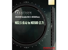 Marumi CREATION Variable ND2.5-500/Basic 82mm