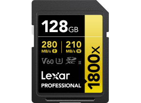 Lexar 128GB Professional 280MB/s 1800x UHS-II