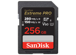 SanDisk 256GB Extreme PRO UHS-II SDXC 280MB/s