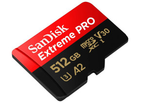 SanDisk Micro SDXC 512GB Extreme PRO 200MB/s ‎SDSQXCD-512G-GN6MA