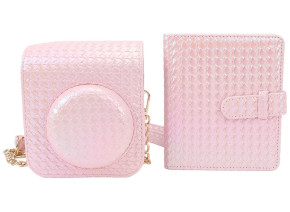 Torbica za FUJIFILM INSTAX MINI Iridescentna roze