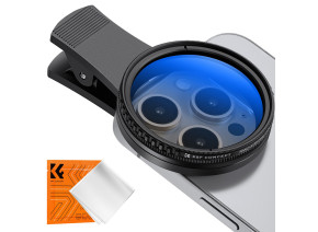 K&F Concept 52mm Clip-on CPL Phone Camera Lens Filter Kit KF01.2676