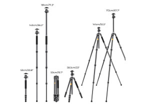 K&F Concept karbonski stativ za kameru X254C4+BH-30 KF09.116