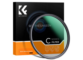 K&F Concept 62mm 1/4 Black Mist Diffusion Filter + CPL Polarizator, C Series KF01.2775
