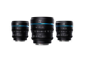 Sirui Night Walker T1.2 S35 Cine Set 3 objektiva za Canon RF Black