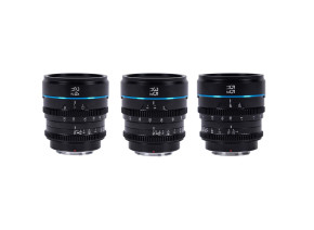 Sirui Night Walker T1.2 S35 Cine Set 3 objektiva za Canon RF Black
