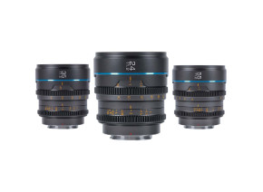 Sirui Night Walker T1.2 S35 Cine Set 3 objektiva za Canon RF Gunmetal Gray