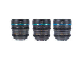 Sirui Night Walker T1.2 S35 Cine Set 3 objektiva za MFT-Mount Gunmetal Gray