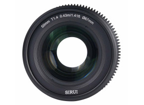 Sirui VP-1 Vision Prime 50mm T1.4 (Multi-Mount, Black)