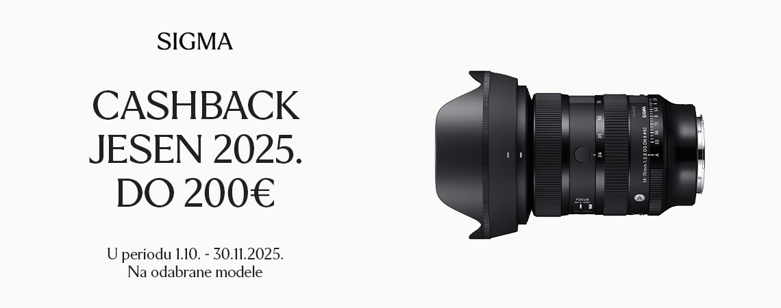 SIGMA - jesenji cashback 2025.