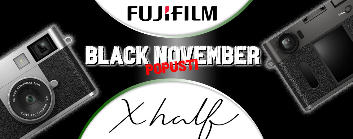 Fuji X-half - Black November