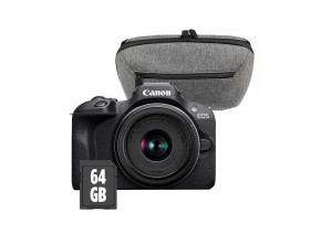 Canon EOS R100 + RF-S 18-45mm Travel kit