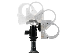 NANLITE HD-T12+BH Tube Holder with Mini Ball Head