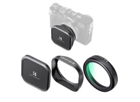 K&F Concept Fuji X100 Lens MCUV Filter Kit with Lens Hood and Lens Caps SKU.2335