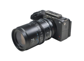 Sirui Astra T1.8 1.33x Full Frame Autofocus Anamorphic Cine Lenses 75mm (E mount, Blue Flare)