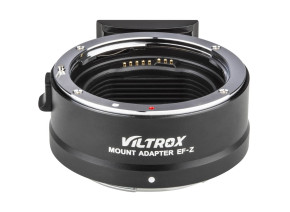 Viltrox EF-Z Mount Adapter za Canon EF / EF-S objektive na Nikon Z fotoaparate