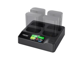 Accsoon TopRig brzi punjač 100 W sa 4 ležišta za LP-E6 baterije (BC03)