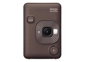 FUJIFILM instax mini LiPlay Hybrid Instant Camera (Deep Bronze)