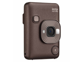 FUJIFILM instax mini LiPlay Hybrid Instant Camera (Deep Bronze)