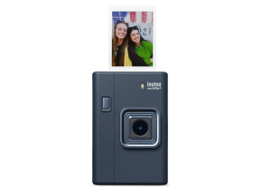 FUJIFILM INSTAX Mini LiPlay+ Hybrid Instant Camera (Midnight Blue)
