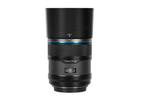 Sirui 16 & 75mm F1.2 Sniper Lens APS-C AF Kit E-Mount Black Carbon