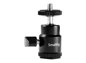 SmallRig 761 Cold shoe mount - Ballhead 1/4