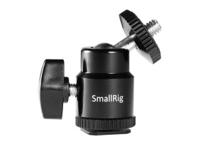SmallRig 761 Cold shoe mount - Ballhead 1/4