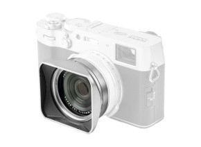 JetMag Pro Lens Hood, Uv Filter & Cap for Fuji X100 Series Silver - slika 2
