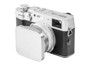 JetMag Pro Lens Hood, Uv Filter & Cap for Fuji X100 Series Silver - slika 4