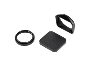 JetMag Pro Lens Hood, Uv Filter & Cap for Fuji X100 Series Black