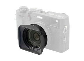 JetMag Pro Lens Hood, Uv Filter & Cap for Fuji X100 Series Black - slika 2