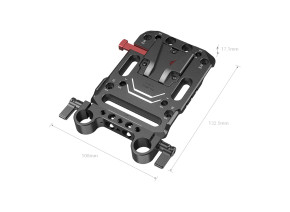 SmallRig 3016 Battery Plate V-Mount w Rod Clamp - slika 2