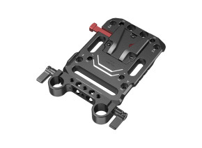 SmallRig 3016 Battery Plate V-Mount w Rod Clamp