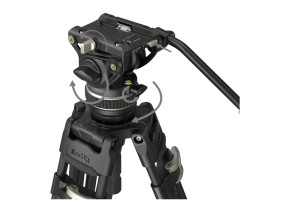 SmallRig 3989 Heavy-Duty Carbon Fiber Video Tripod Kit FreeBlazer AD-100 - slika 4