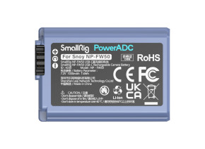 SmallRig 4330 Camera Battery USB-C Rechargable NP-FW50 - slika 3
