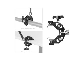 SmallRig 4454 Crab-Shaped Super Clamp Kit with Magic Arm - slika 4