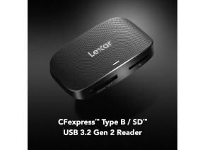 Lexar Professional CFexpress Type B/SD USB 3.2 Gen 2 Card Reader LRW520U-RNBNG - slika 2