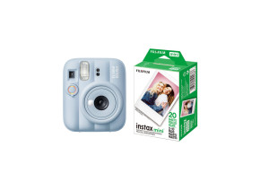 FUJIFILM INSTAX MINI 13 Instant Film Camera - FROST BLUE + INSTAX Mini Film 2-Pack