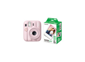 FUJIFILM INSTAX MINI 13 Instant Film Camera - CANDY PINK + INSTAX Mini Film 2-Pack