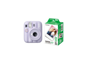 FUJIFILM INSTAX MINI 13 Instant Film Camera - DREAMY PURPLE + INSTAX Mini Film 2-Pack